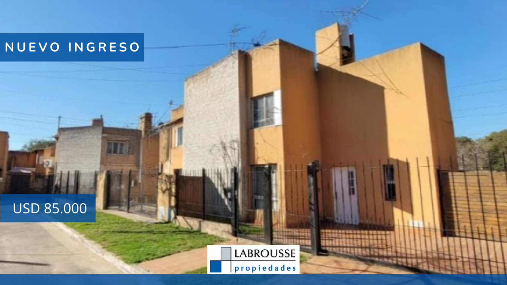 VENTA DUPLEX COTEVI IV CIUDAD EVITA