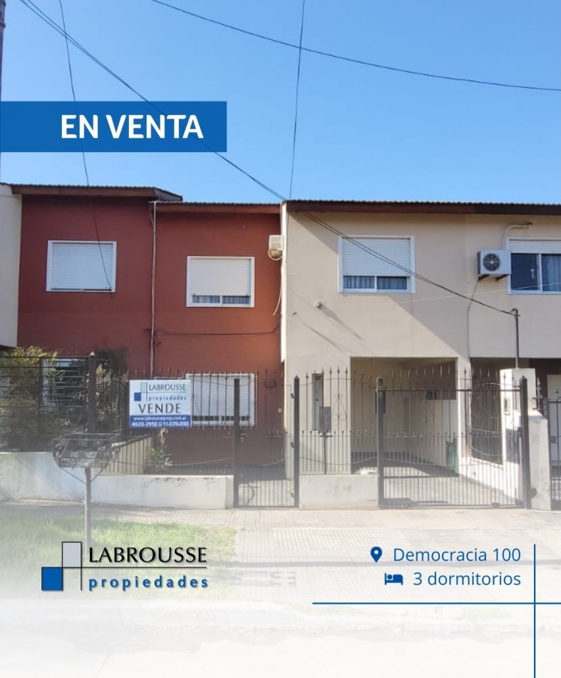 Duplex  en Barrio Democracia 