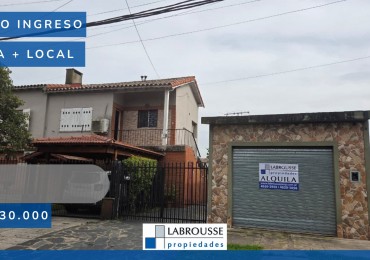 VENTA CASA 4 AMBIENTES + LOCAL COMERCIAL EN CIUDAD EVITA